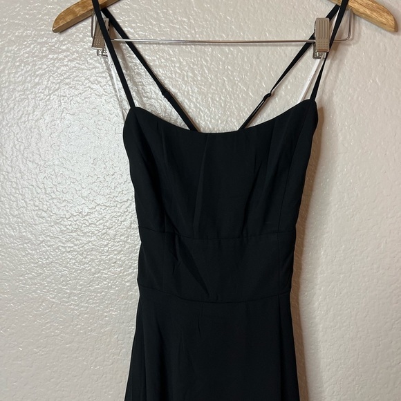 NWOT Dreamy Romance Black Backless Maxi Dress - Picture 4 of 7